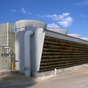 甘肃高温钢筋混凝土冷却塔DNT1000逆流式低噪工业冷却塔厂家