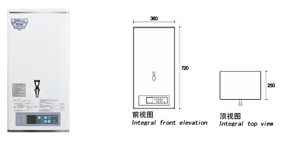 吉之美开水器单龙头k2-30csw餐饮专用出厂批发价