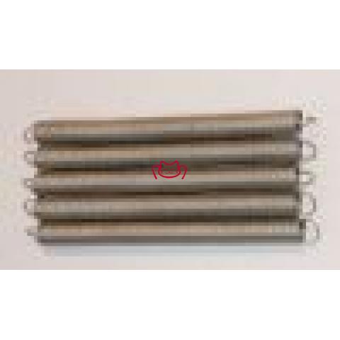 HUPFER  014040164  Tension Spring s/s 5gr Ø1,0/Ø12/146 Set