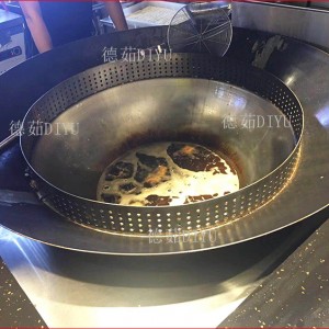 长沙臭豆腐专用电炸炉 德茹1米5豆泡油炸锅自动控温