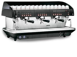 FAEMA E91三头手控意式咖啡机意大利飞曲FAEMA商用咖啡机