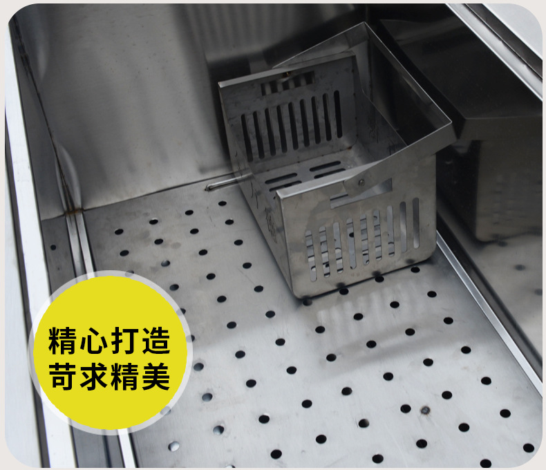 湖南商用厨房不锈钢双门高温蒸汽碗筷餐具消毒柜生产厂家可定制