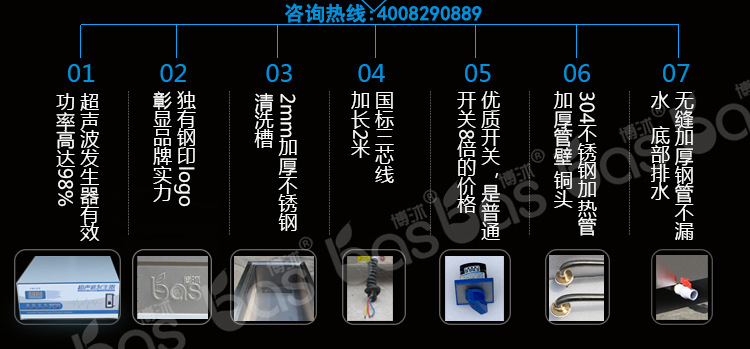 博沭全自动商用超声波洗碗机饭店酒店火锅店厨房食堂刷碗碟洗杯机