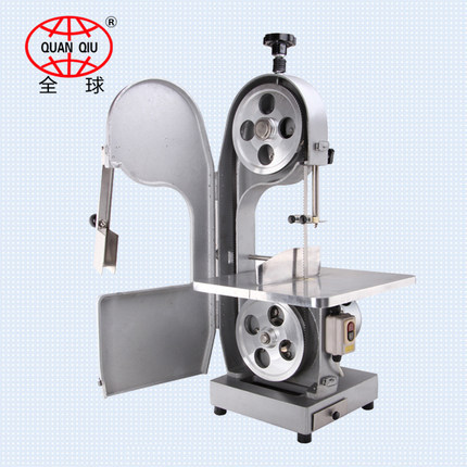 全球牌210商用台式锯骨机切骨机不锈钢据骨机切排骨猪蹄冻肉机