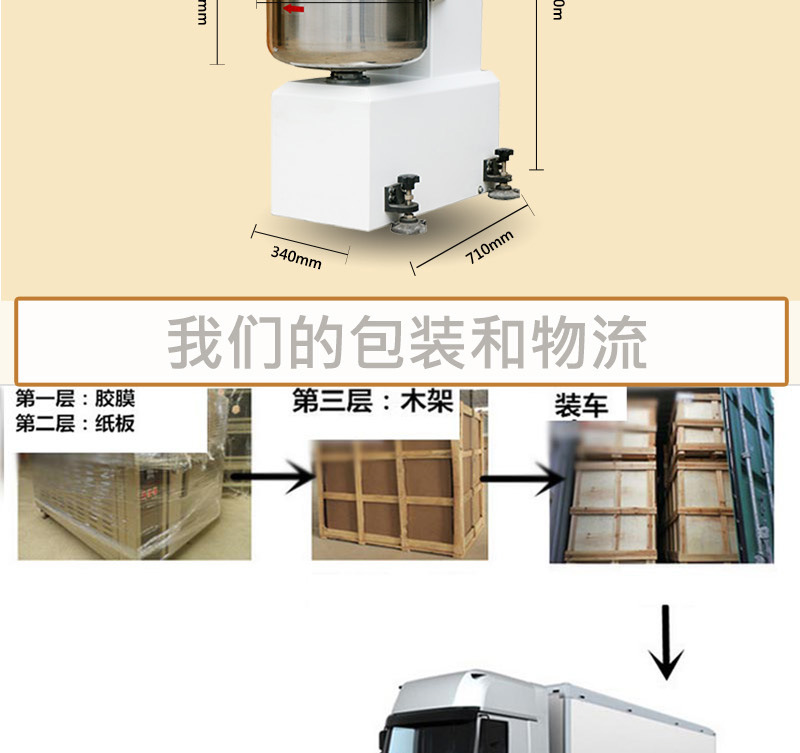 多功能广州旭众XZH-15商用电动不锈钢进口电脑版和面机搅面机