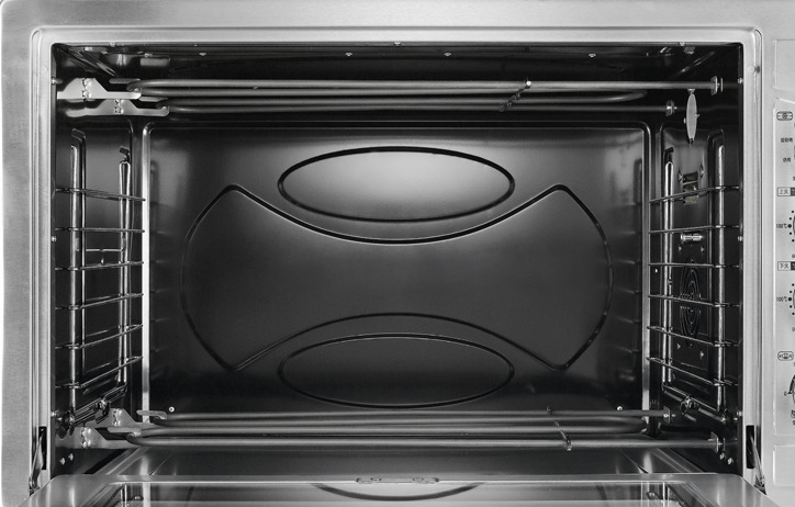 现货80L家宝德UKOEO HBD-8001德国家用商用烤箱 烘培大容量电烤箱