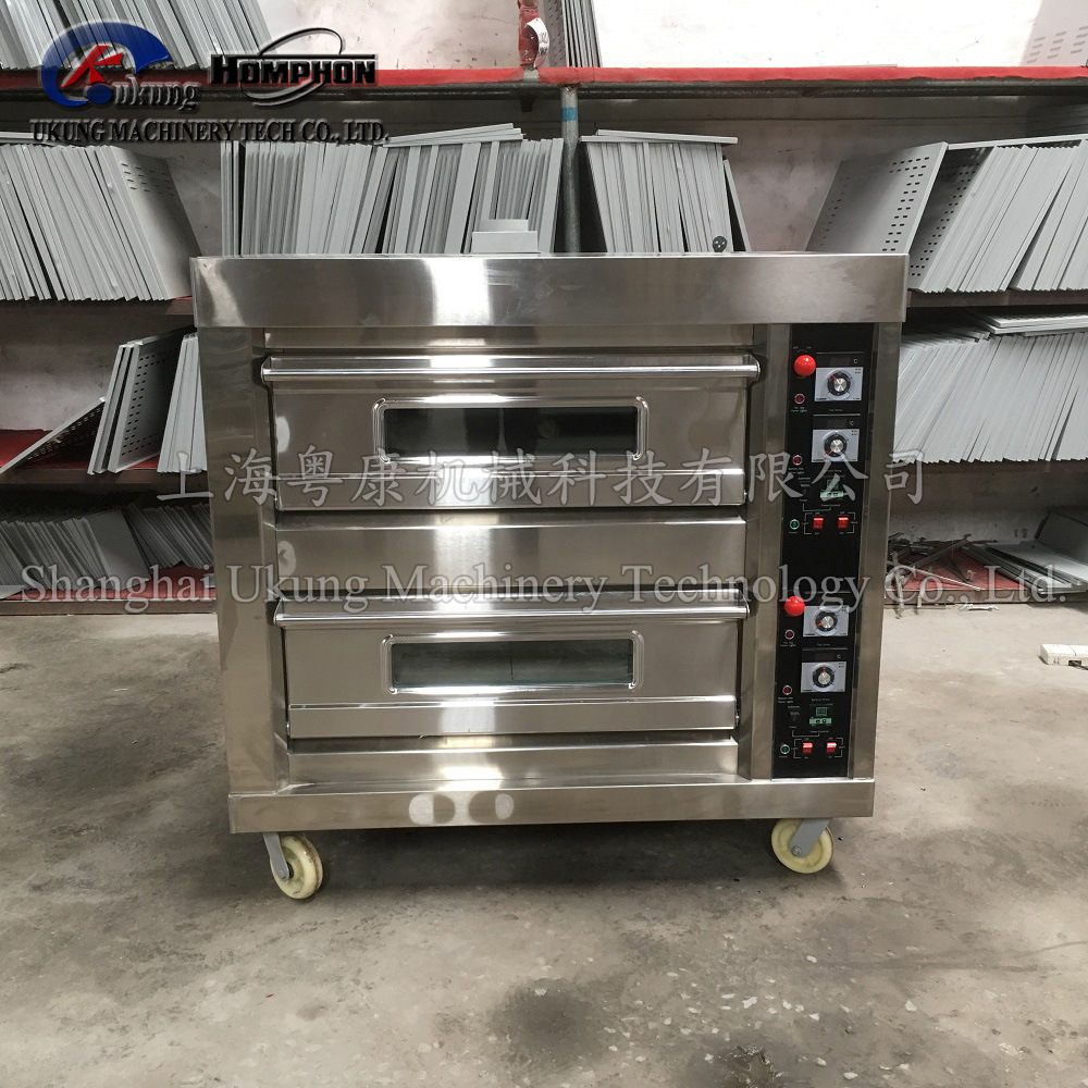 烘烤设备，分层商用烤炉，电热型燃气型可选，不锈钢面包房设备