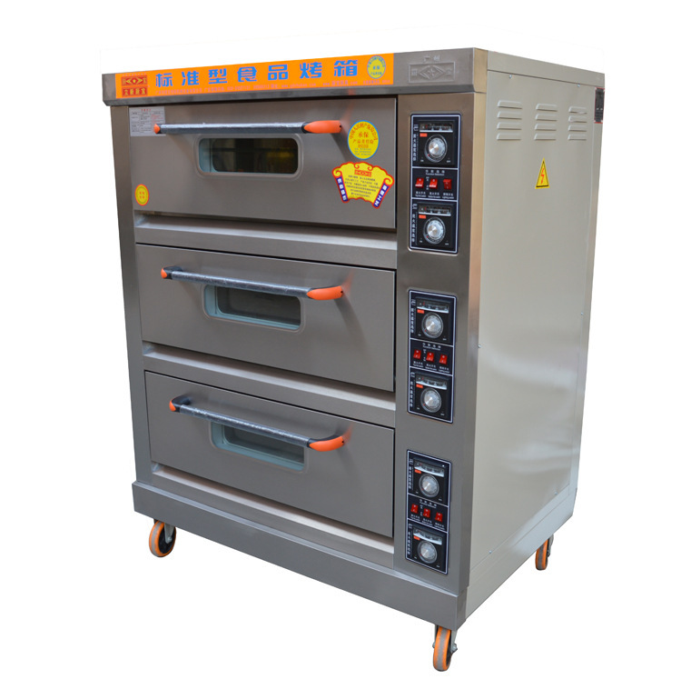 厨宝KA-30-9 三层九盘商用电烤箱 商用电烤炉 电烘炉 烘烤炉