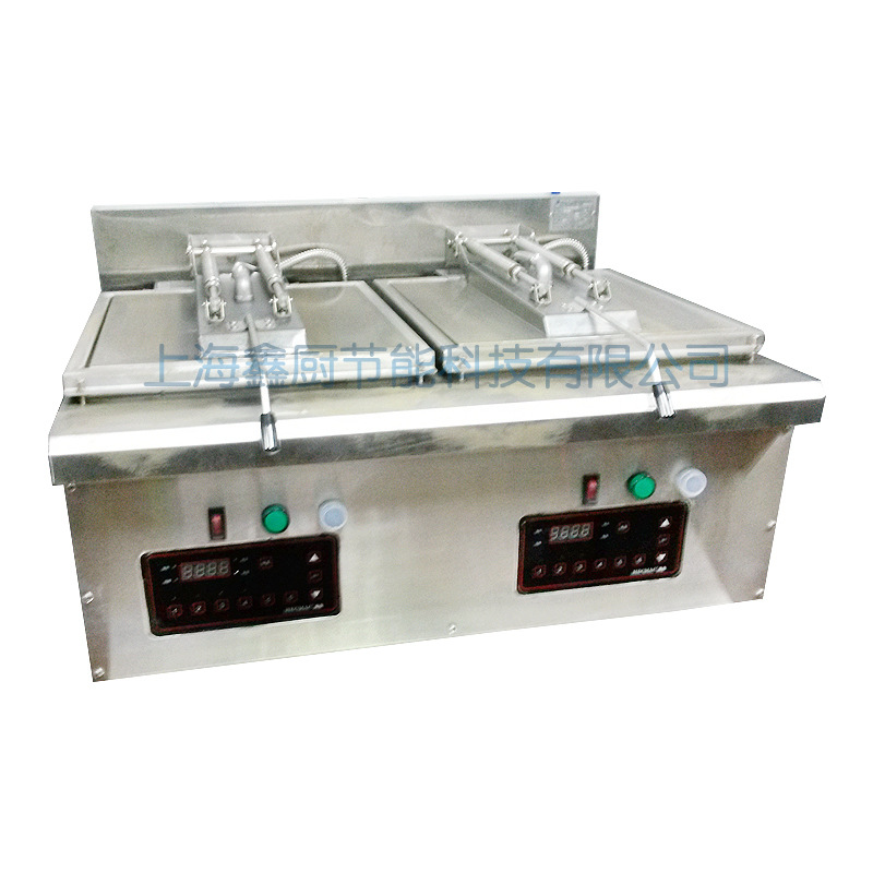 商用电热煎饺机 全自动煎饺子机 双头煎饼机 煎包机连锁店专供