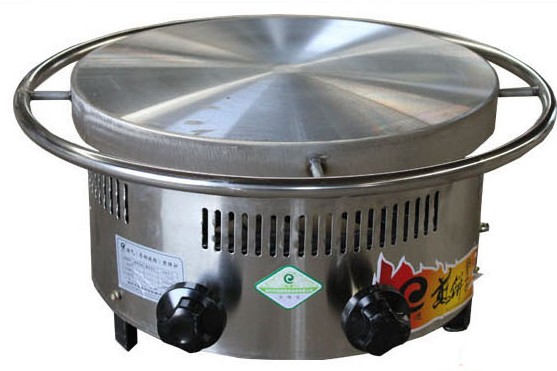 批发全自动杂粮煎饼机 商用煎饼炉 鏊子直径60、65、70、80、90cm