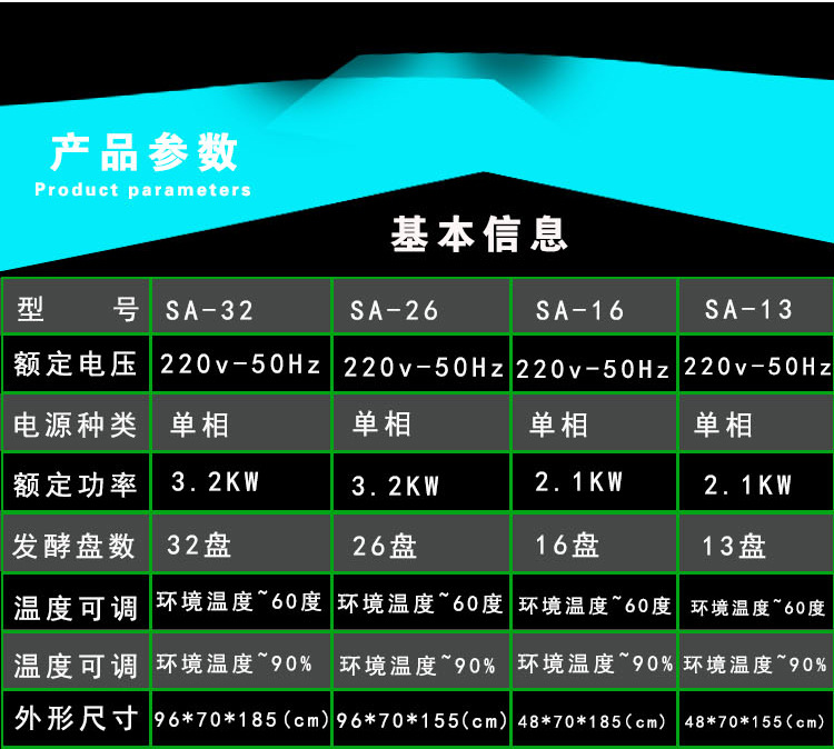 供应 SHENAI/神爱 SA-13盘神爱牌商用发酵柜 面包发酵箱 醒发箱