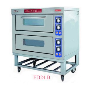 厂家直销电烤箱 电脑控制板 专业双层大型商用新品可定时披萨炉
