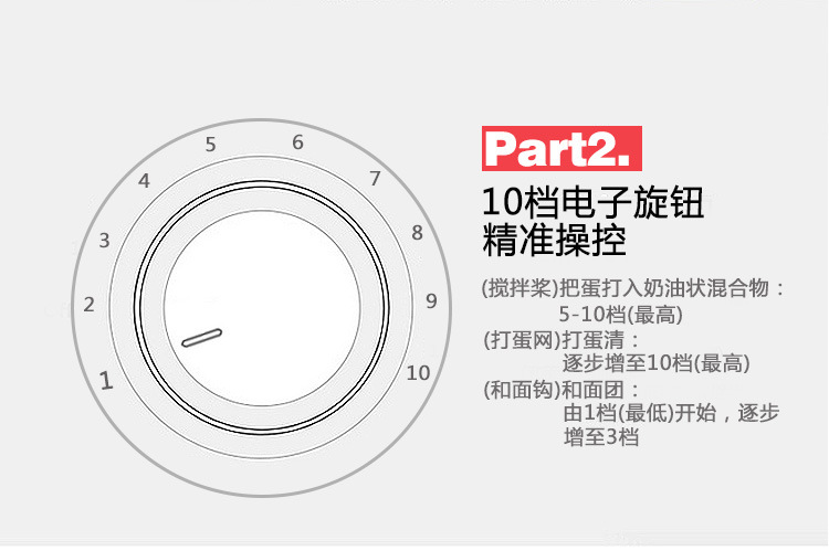 奇博士商用奶盖机 奶油鲜奶机搅拌机7L大容量 和面打蛋器打发机