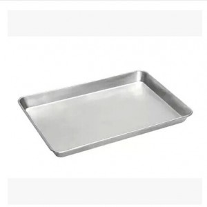 铝烤盘长方形 60*40烤箱烤盘批发 铝制蛋糕烤盘 烤箱专用不粘烤盘