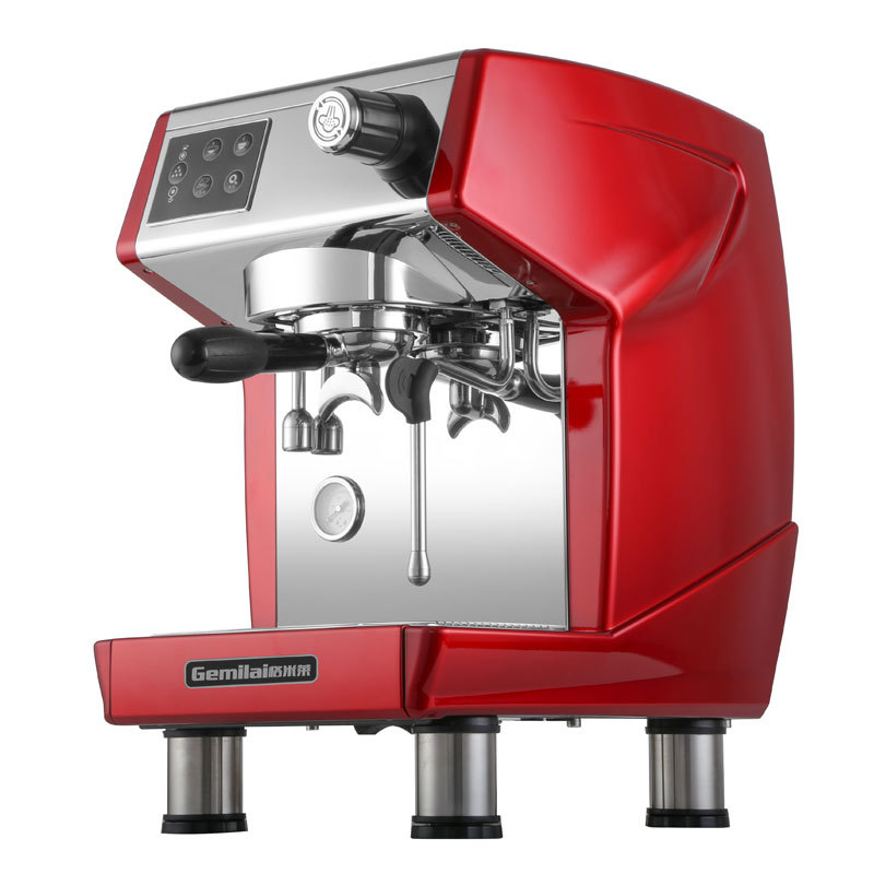 3200B商用意式半自动咖啡机红色