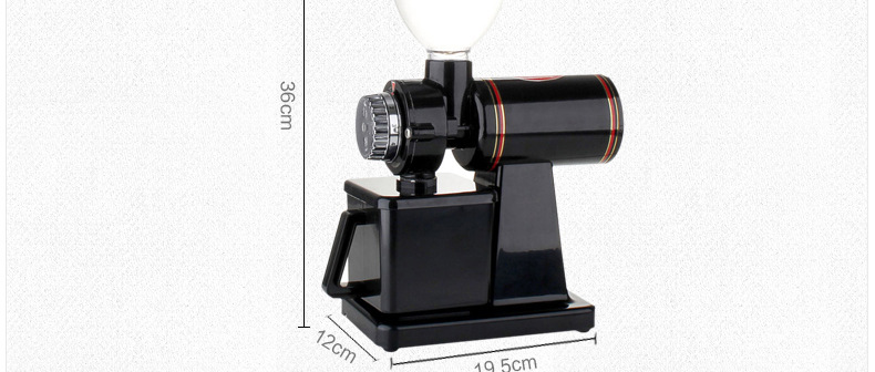 小飞鹰电动咖啡磨豆机家用咖啡研磨器商用可调粗细半磅粉碎机