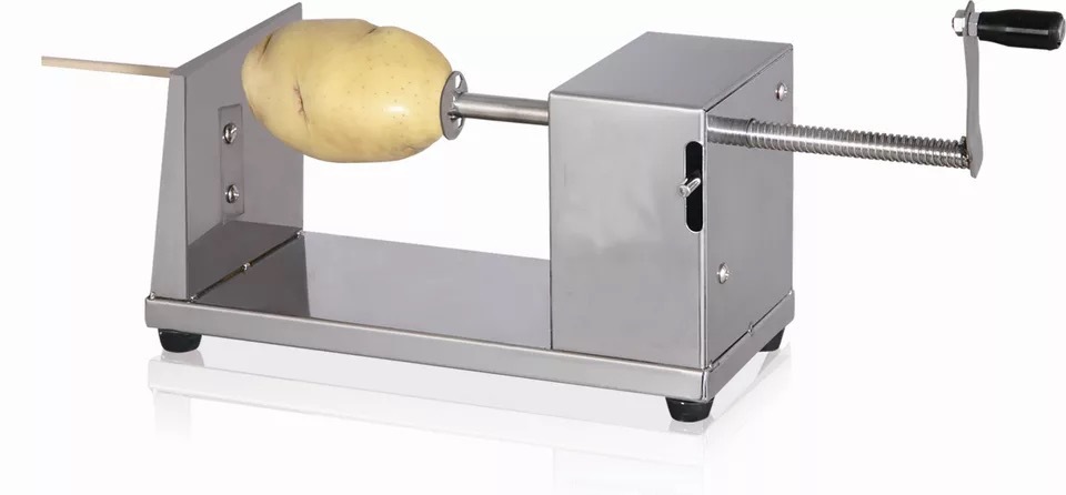 薯塔机 商用手动手摇不锈钢 土豆机黄金薯片机