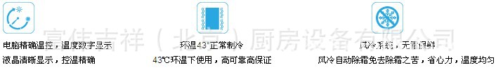 海尔四门双温冰箱SL-980C2D2W 海尔冰箱冷柜 商用厨房冷柜