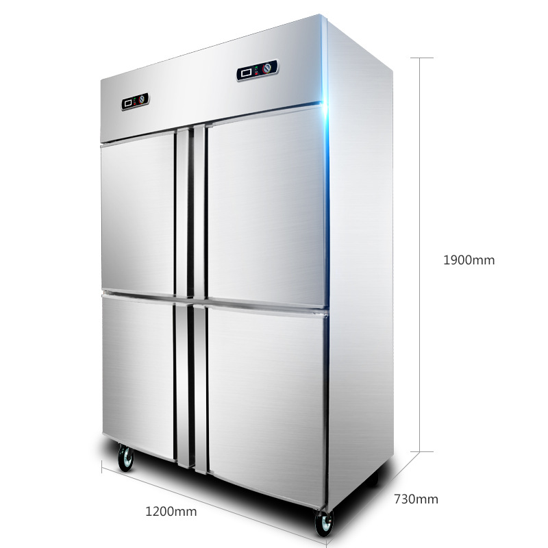 德玛仕商用立式六门冰柜商用六门立式 展示柜 -KCD1.6L6 全冷藏