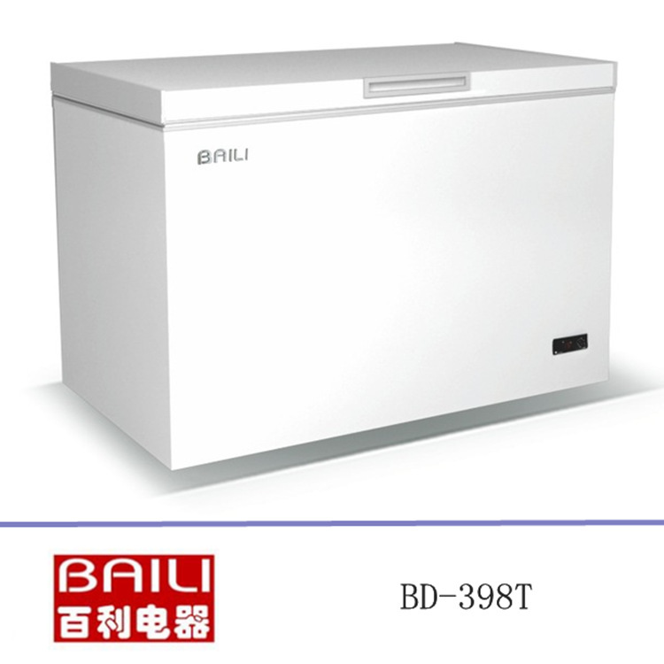 百利BD-398T速冻冷柜 超低温卧式冰柜 可达零下40℃ 商用制冷设备