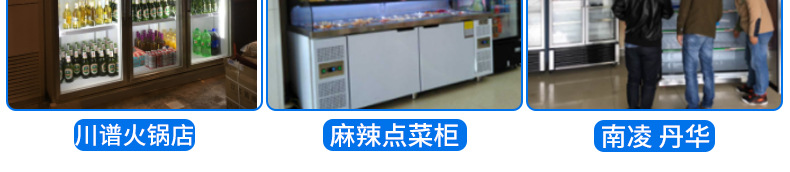 商用卧式冷藏冷冻展示柜岛柜 超市生鲜速冻岛柜 厂家直销