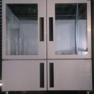 双门立式冷冻冷藏冰柜 商用不锈钢展示挂肉冷柜