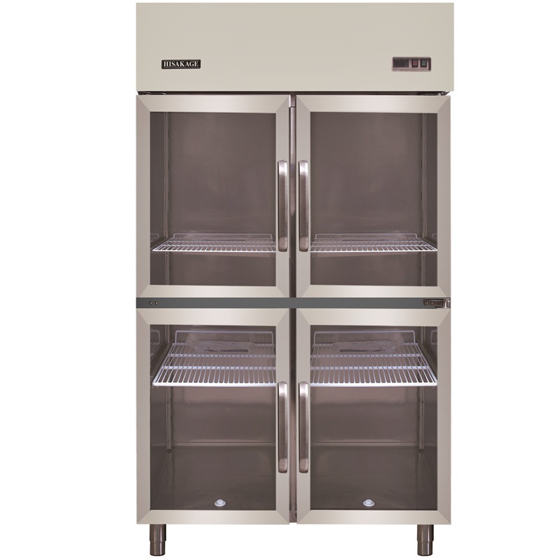 HISAKAGE四门冷藏展示柜SRCG-120 风冷冷藏冰箱 展示冷柜