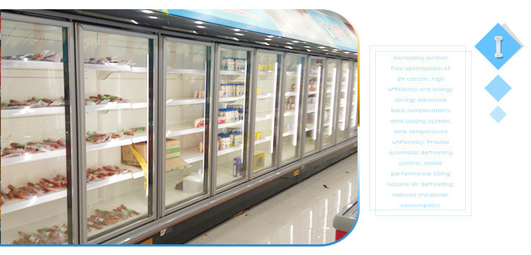 订做超市便利店三门饮料展示冷柜水果保鲜冷藏展示柜冰柜厂家直销
