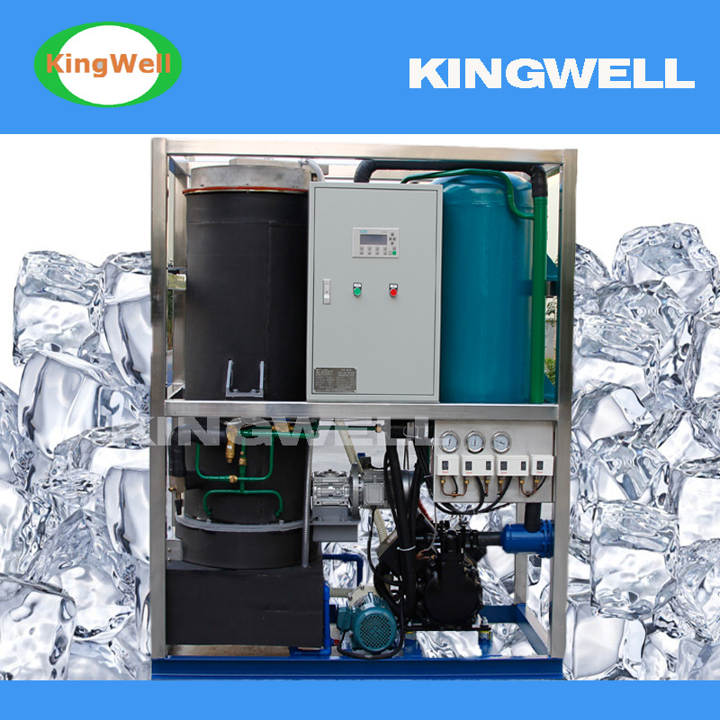 KW-T3日产3吨商用管冰机 管状冰 商用优质食用大型制冰机 透明冰