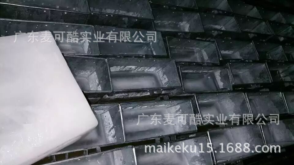 出口南美非一吨冰砖机小型商用冰块机冰条机 1T冰砖机 厂家直销