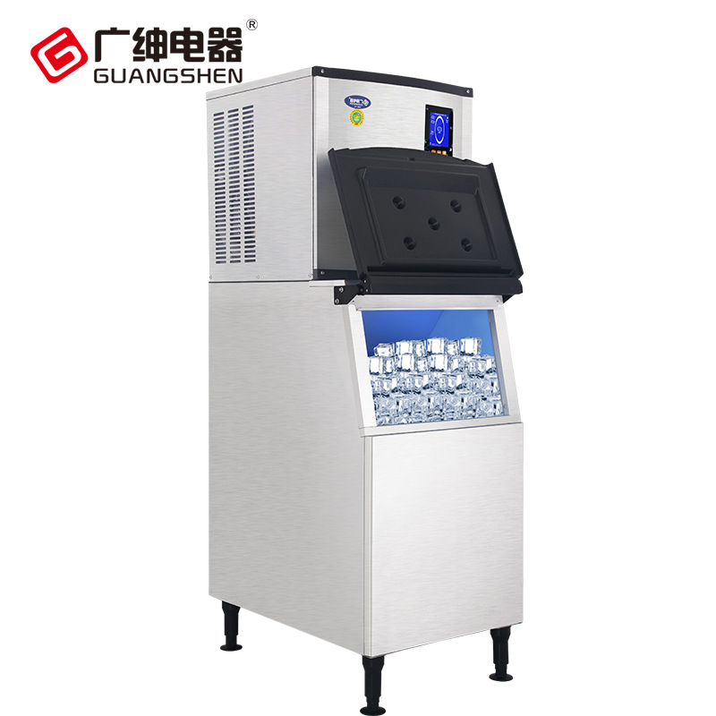 SF150 制冰机商用 智能大产量分体式制冰机 冰块机 KTV冰块机直销
