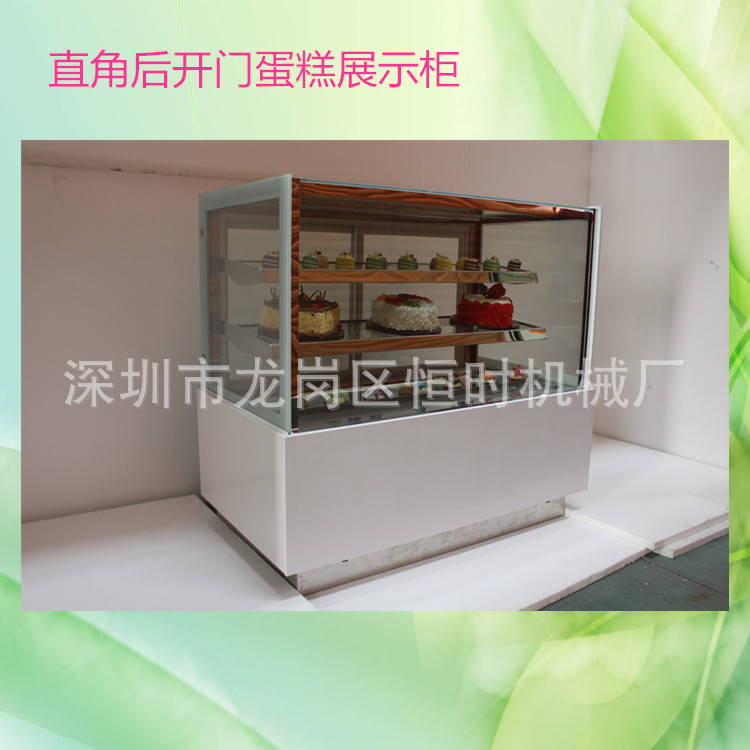 黑白色直角蛋糕柜 牛奶饮品保鲜柜 商用寿司柜 面包柜！