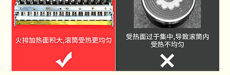 睿美燃气炒货机炒板栗机商用15型25型炒瓜子花生机器糖炒栗子包邮