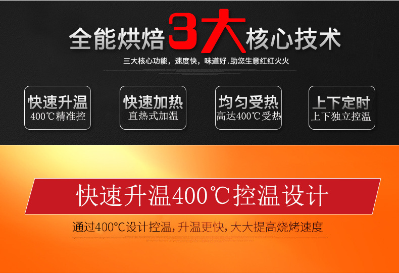 商用履带式燃气比萨烤炉 比萨店专用链式燃气披萨烤箱