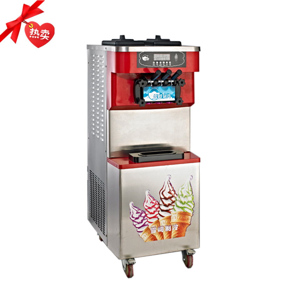 供应山东商用冰淇淋机XQ-40X 软冰激凌机 甜筒雪糕机 厂家直销