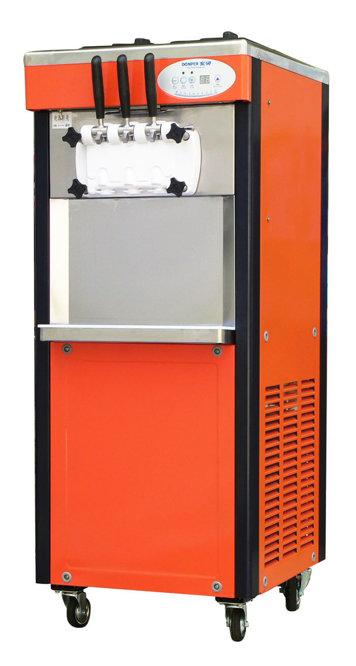 东贝BJ8246A软质型冰淇淋机 商用立式46升每小时连续打冰激淋机
