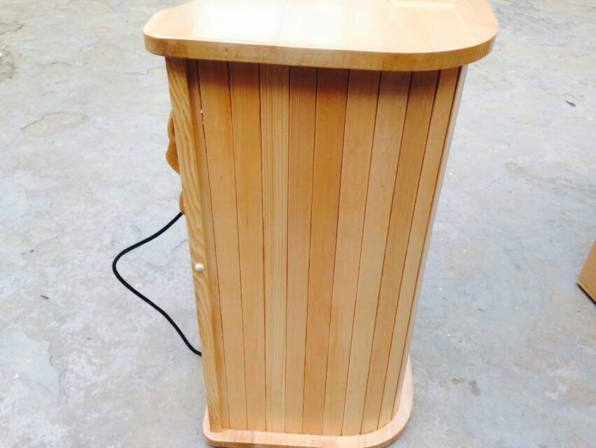 包邮远红外足浴桶托玛琳电气石足疗桶养生桶木质养生仪器