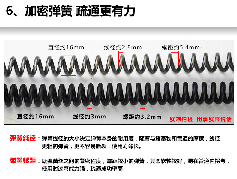 美特佳80型电动管道下水道疏通机500瓦家用经济型管道清理机