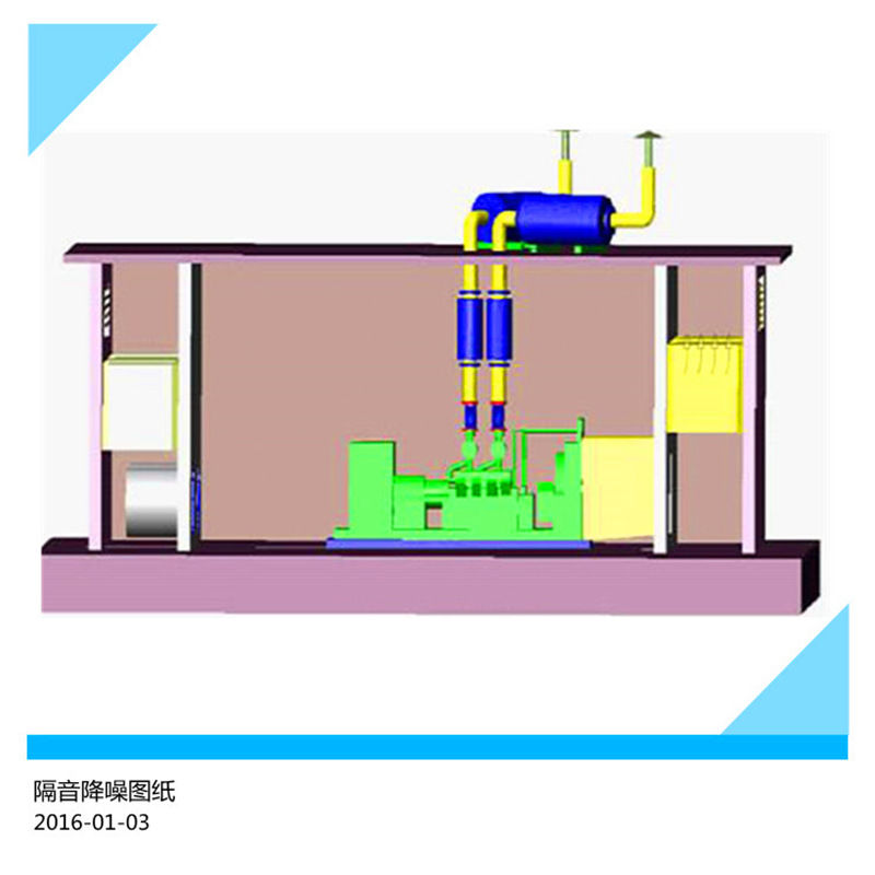 深圳发电机房消音降噪/噪声治理工程-国家环保标准60分贝