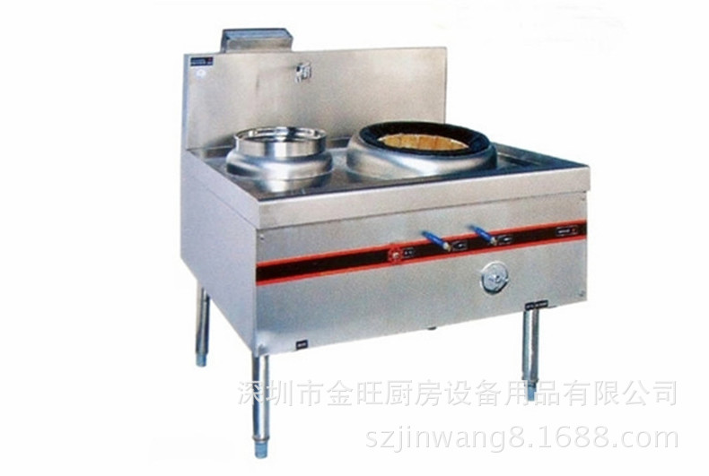 燃气单头单尾小炒炉 餐厅厨房设计厨具配套 商用厨房设备厂家
