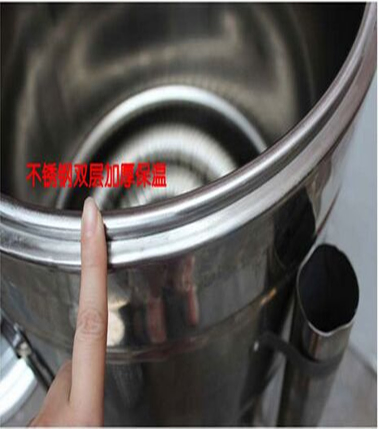 广州厂家 商用不锈钢电热节能蒸煮炉/双层多功能汤锅/煮面桶
