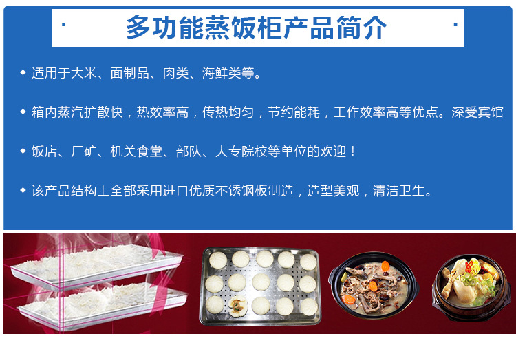 广州多功能微电脑蒸饭柜 学校专用蒸饭柜 蒸饭柜厂家批发多少钱