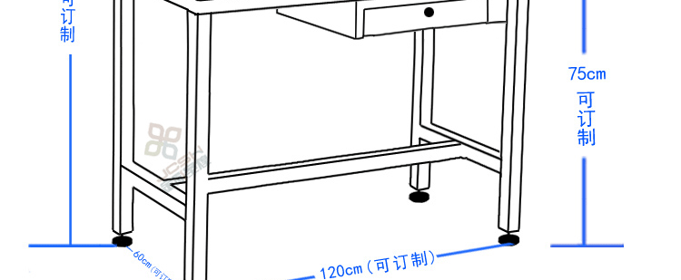 防静电工作台订做 流水线操作台 带抽屉工具桌 双层工作台带灯