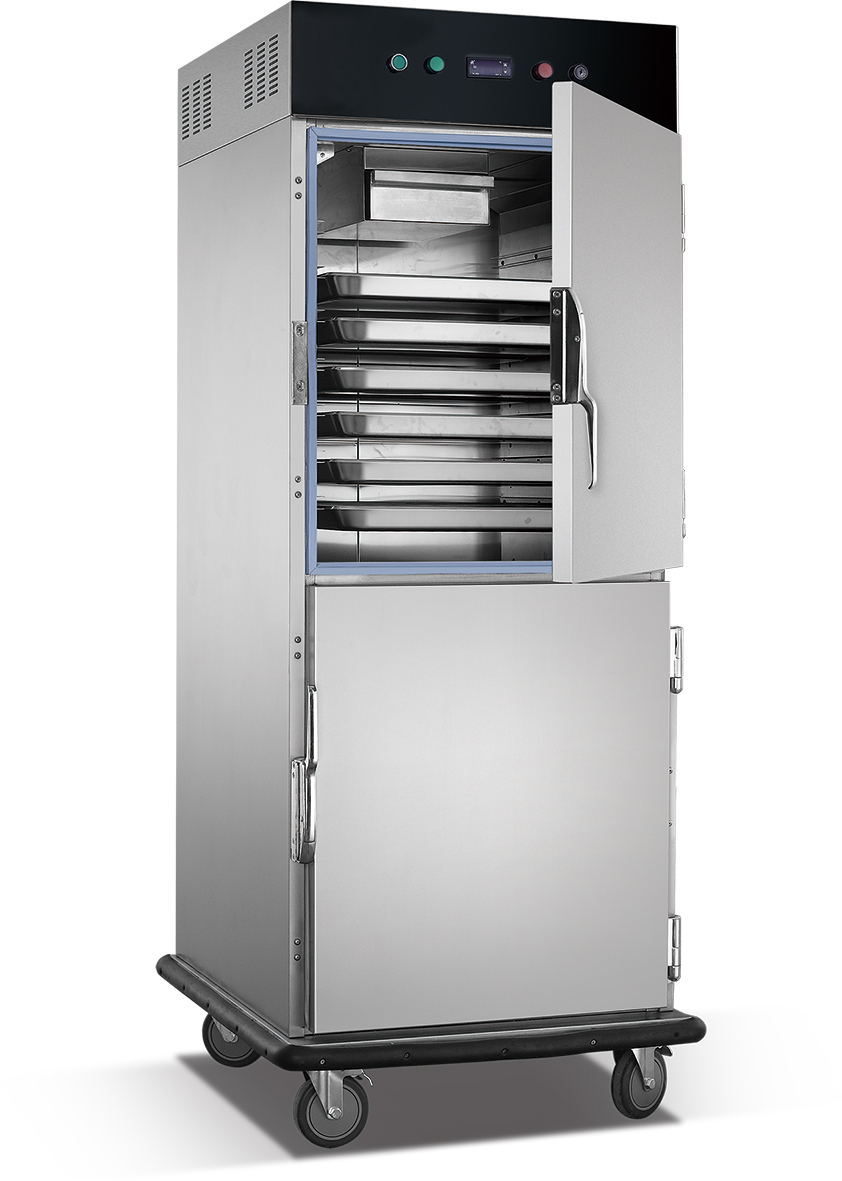 厂家直销双门直立保温柜 多层陈列 热风循环保温设备 商用设备