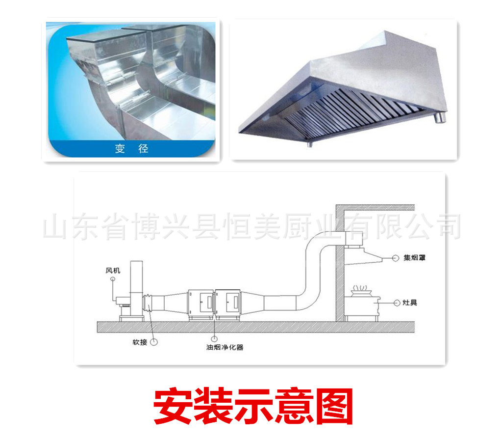 恒美 批发 厂家直销 一件代发 油烟分离器 油烟净化器 油烟净化机