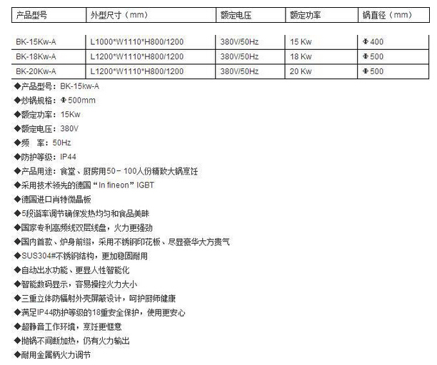 酒店厨房设备 商用电磁单炒单温小炉灶